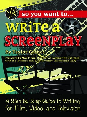 cover image of So You Want to Write a Screenplay